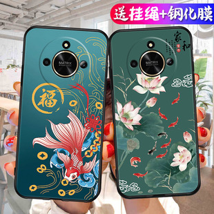 适用华为ALI一AN00手机壳ALIANOO个性 ALIAN保护ANOO套荣耀X50中国风HonorX5O防摔50x外壳AL1叉五零ALL男女