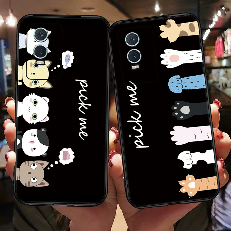 适用vivoy76s手机壳vivo保护y76s硅胶套t1版全包防摔V2156A软壳voviy卡通voy男女st1高级感FA新款