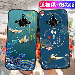 适用华为ALI一AN00手机壳ALIANOO个性 ALIAN保护ANOO套荣耀X50中国风HonorX5O防摔50x外壳AL1叉五零ALL男女
