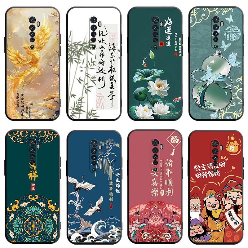 适用于OPPOReno2手机壳0ppo保护套opopreon2软硅胶PCKM00创意PCKT00可爱reno2女opppreno2情侣re0n2时尚reon2