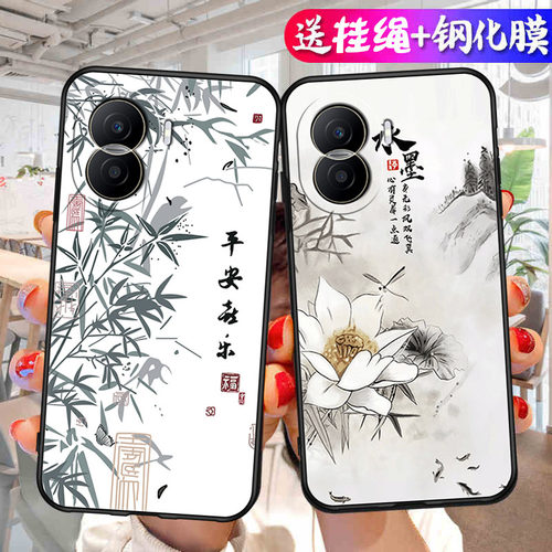 适用荣耀DIO一AN00手机壳DIOAN00保护ANOO套荣耀play7TPRO华为HONORX硅胶X40iX401全包DI0防摔男X4Oi女中国风