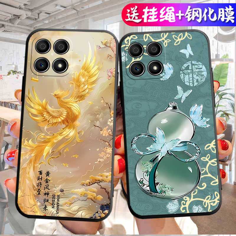 适用荣耀TFY一AN00手机壳TFYANOO保护ANOO套TFYAN华为X3Oi个性外壳iX硅胶Xi全包防摔i30X30L叉X30i男女Honor