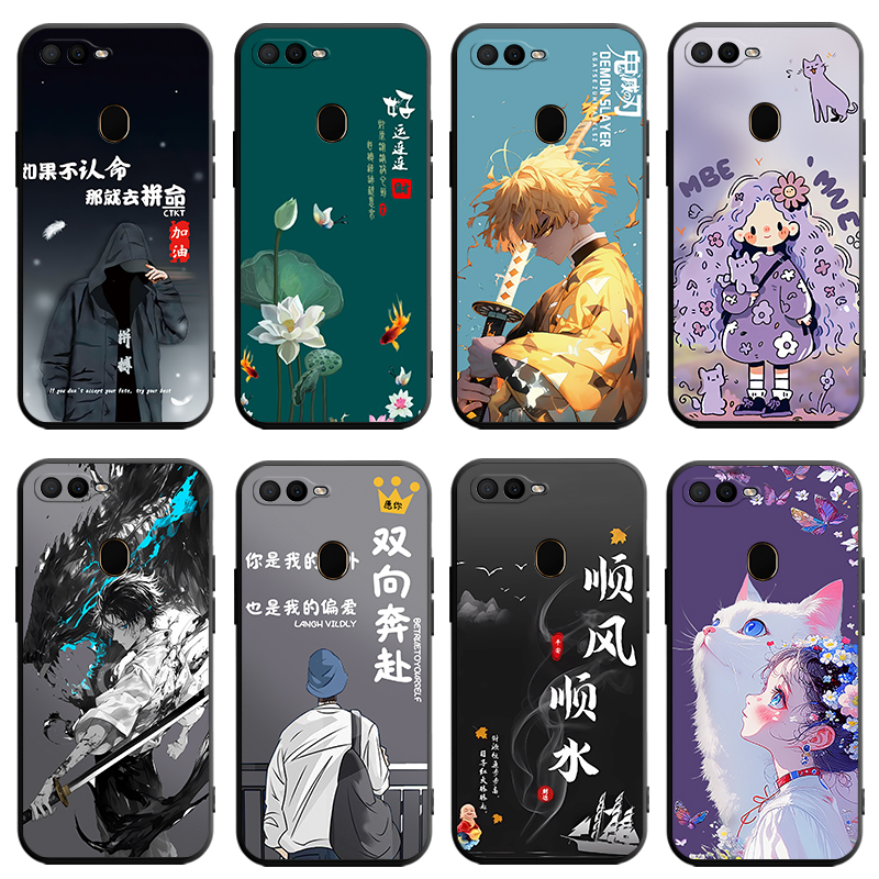 适用于OPPOA7x手机壳0PP0A全屏膜opopA7X软套opa18013简约PBBT00个性PBBM00学生0pp0A7X卡通0ppoa7x硅胶popo