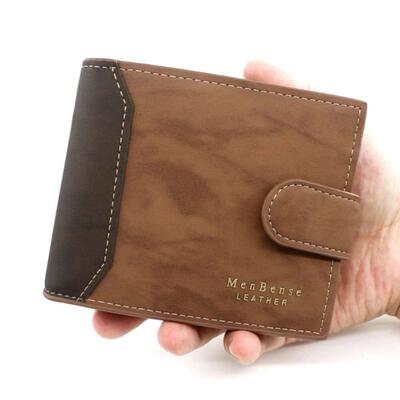 Men's Wallet Black/brown/coffee Business Card Holder Cas