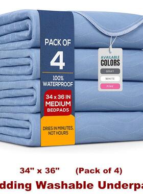 Bedding Washable Underpads Absorbency Incontinence Bed Pads