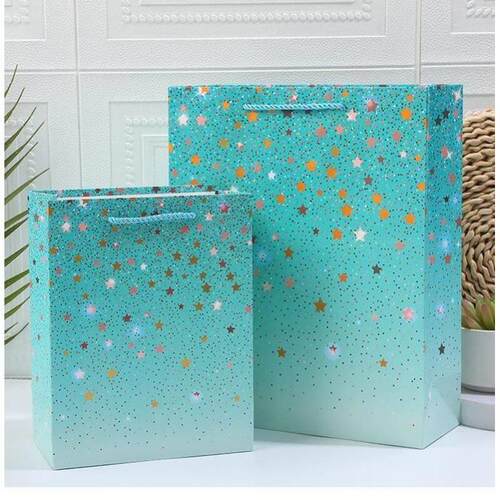 happy birthday gift bag Christmas gift bag手提袋五角星礼品袋