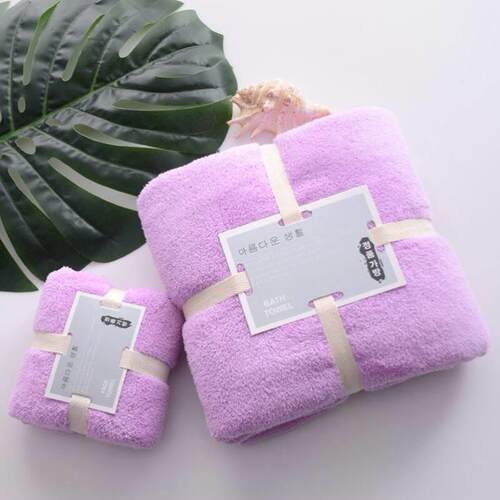 3pcs towels Soft Bath towel cotton face towel 浴巾毛巾套装