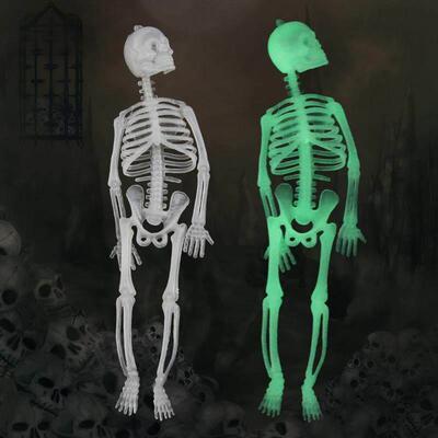 Halloween decorations horror glowing skeleton skeletons 万圣