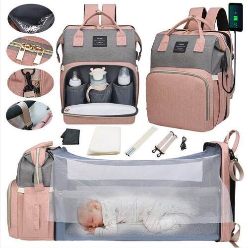 Baby Diaper Bag Waterproof Backpack Fashion Mummy Maternity