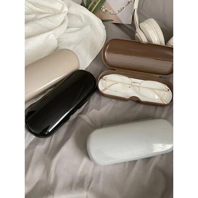 Portable Glasses Case Hard Shell Myopia Fabrics Eyewear Case