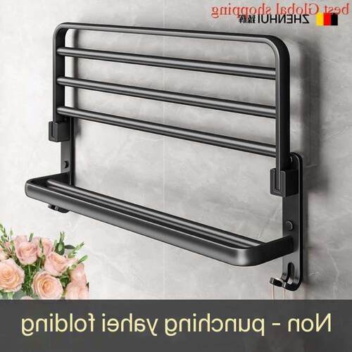 Bathroom shelf wall hanging toilet shower room storage rack