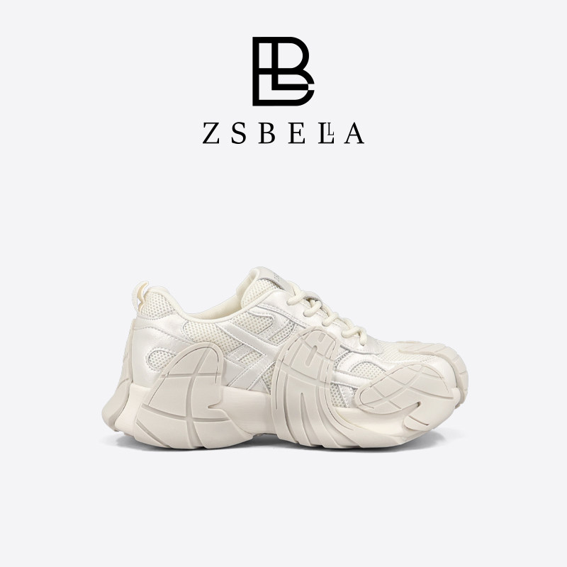 ZSBELLA“八爪鱼”老爹鞋4.5cm增高户外休闲鞋女