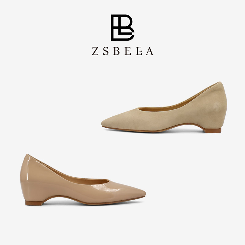 ZSBELLA【通勤王】小高跟！5cm！