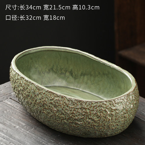 特大号水仙花盆陶瓷家用