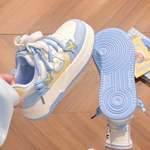 回力高颜值蝴蝶小白鞋女2026春季