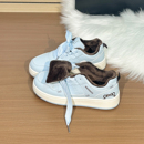 回力初中生刺绣KT猫加绒板鞋女2025新款厚底保暖二棉鞋户外运动鞋