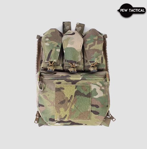 PEWTAC FCPC V5三联多用途支援背板包静音翻盖Ferro法老迷彩 BP05