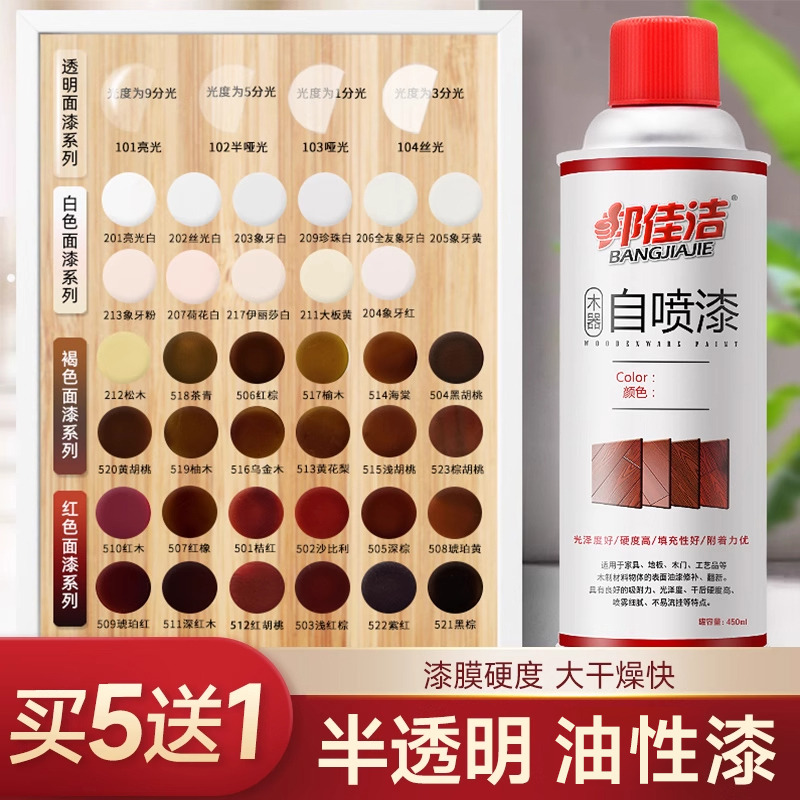 家具翻新地板改色透明木器漆