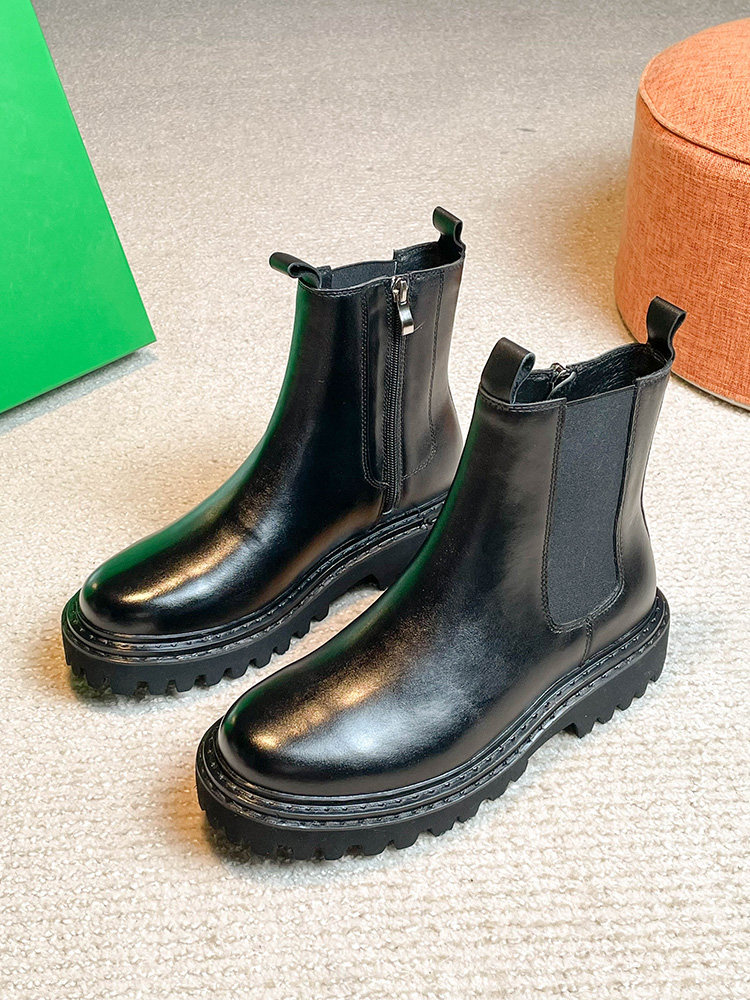 HIGH TOP MARTIN BOOTS MENS PLATFORM SOLE FALL|WINTER 2023 NEW LEATHER BREATHABLE BOOTIES BRITISH STYLE CHELSEA BOOTS INS