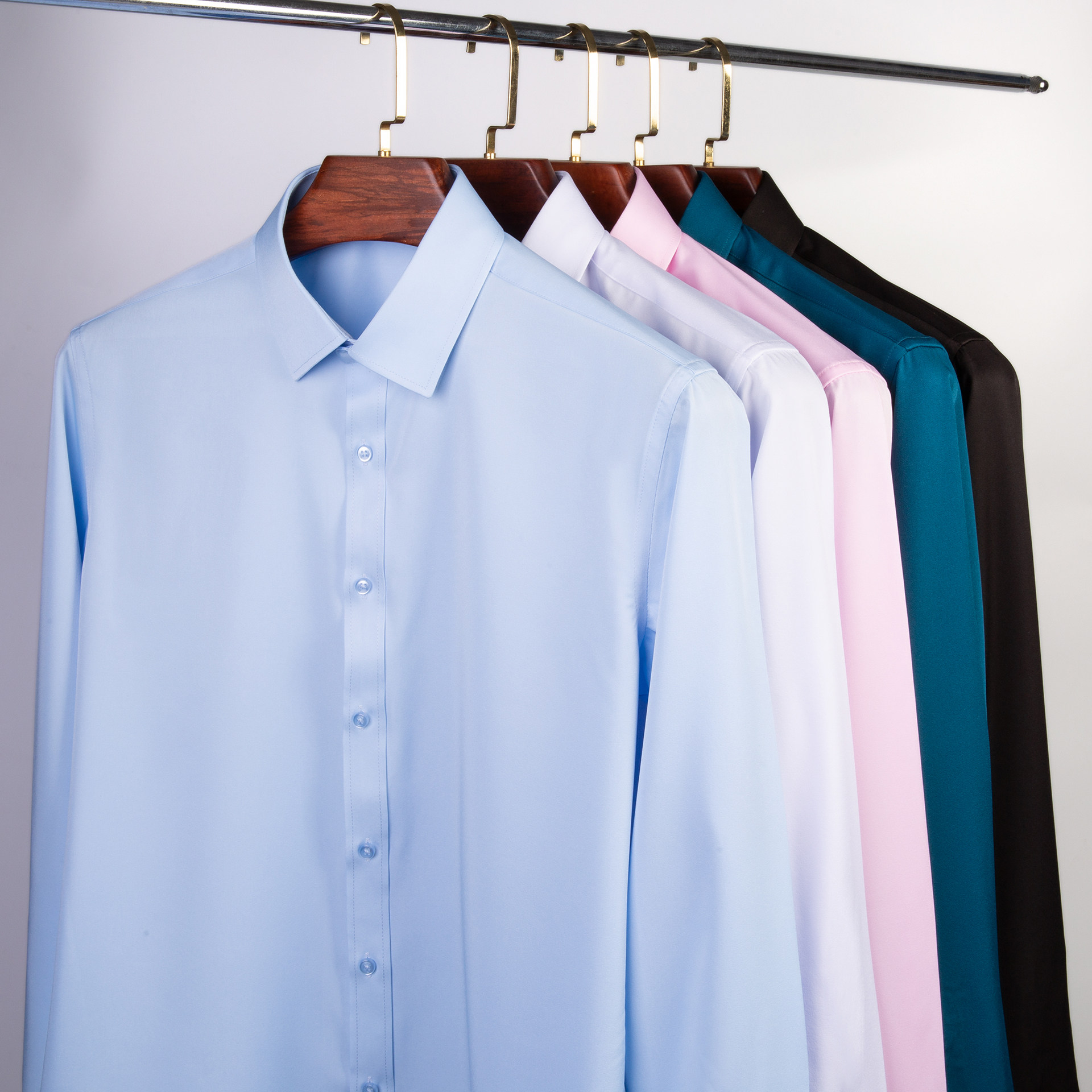 男装弹力免烫工作工装商务衬衫