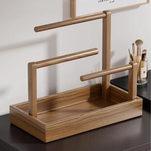 首饰架纯实木手串收纳盒桌面手表手链手镯手环简约北欧风格展示架