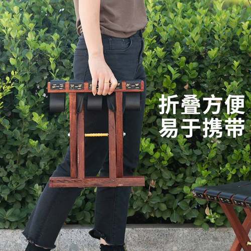 枣木马扎实木钓鱼户外家用小凳子马扎便携椅椅子折叠马凳矮凳