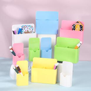 磁性可挂可吸式笔筒白板笔收纳盒黑板壁挂大容量磁铁笔盒磁力磁吸粉笔挂墙黑板擦墙贴放粉笔的盒子装笔悬挂式