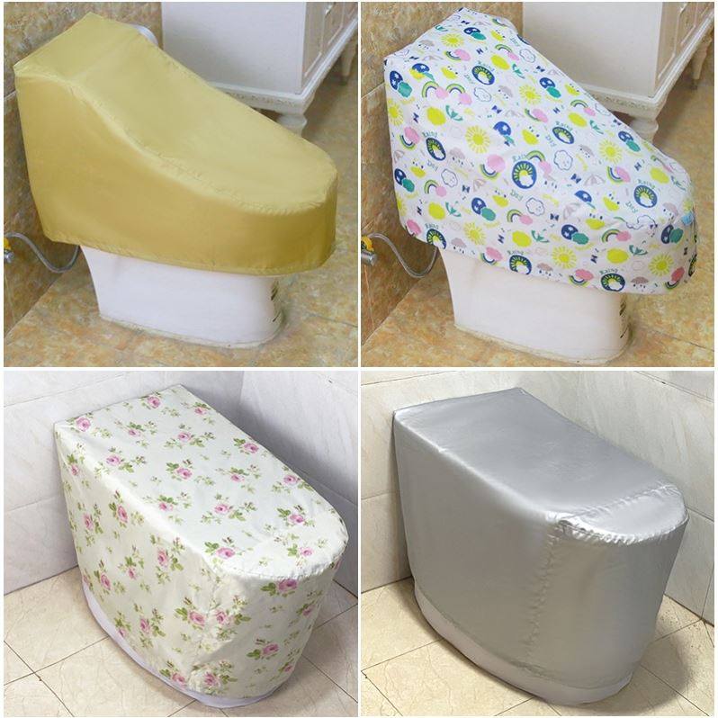 智能马桶套防水罩淋浴套坐便器全包罩水箱罩通用马桶盖罩溅水加厚