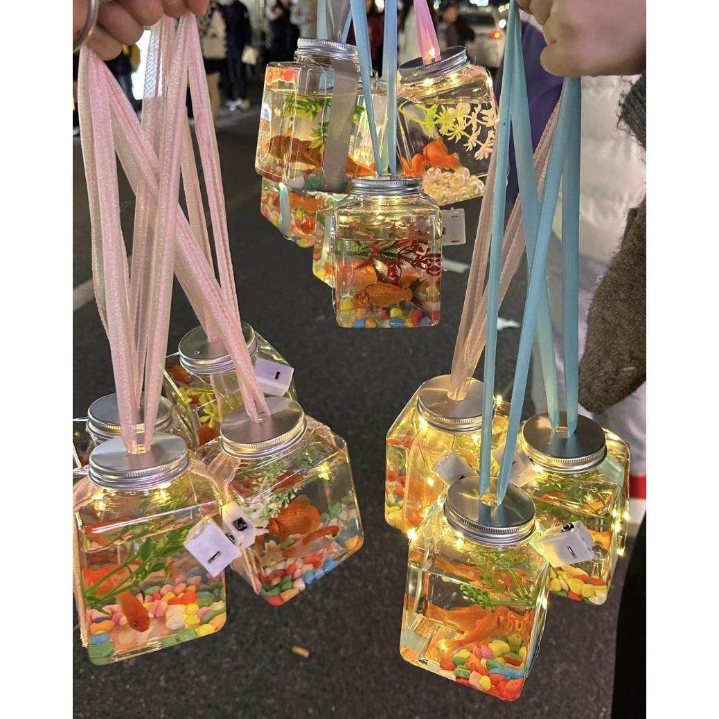 网红罐罐鱼夜市摆地摊火爆项目热销产品义乌小商品市场儿童小玩具