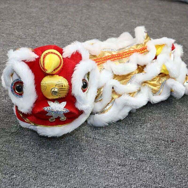 醒狮宠物衣服狗狗搞怪装猫咪泰迪柯基法斗新年喜庆龙年狮子舞狮装