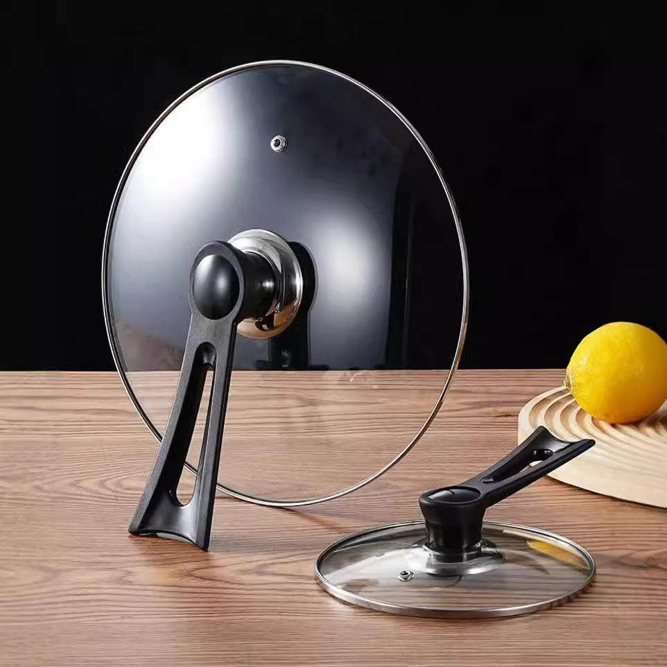 可立式锅盖把手配件通用大孔防烫帽炒锅奶锅铁玻璃锅盖手柄不锈钢