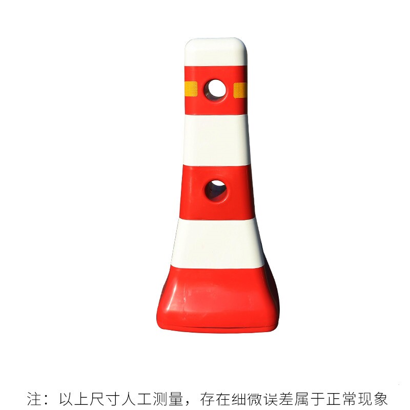 优质款红白小水马蓝白塑料隔离墩反光防撞桶分道体路障围档围栏