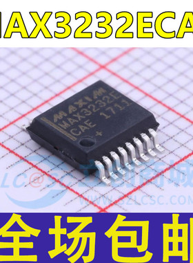 全新 MAX3232ECAE MAX3232E 贴片SSOP16 收发器RS-232收发器芯片