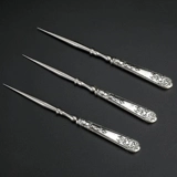 Ретро -экипаж из нержавеющей стали иглы для стрельбы обувь инструмент инструмент прохождение на шестной шестной шестной шесте