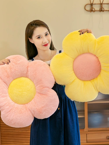 Подушка на солнечной энергии, белый современный диван для кровати, подсолнух, в цветочек