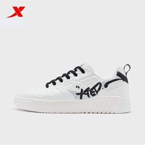 特步男鞋运动鞋板鞋耐磨夏季新款休闲轻便防滑休闲鞋透气小白鞋