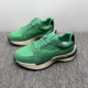 百搭休闲舒适跑步鞋 断码 潮 女2026春季 新款 处理36码 厚底绿色运动鞋