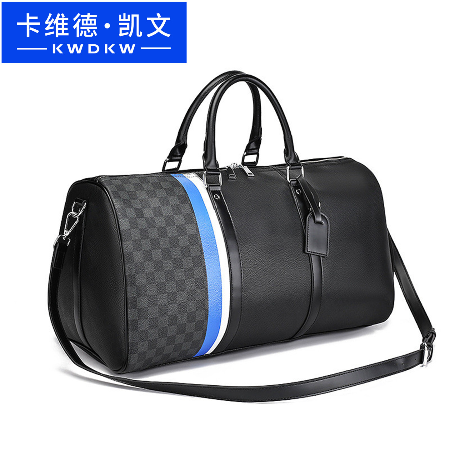 卡维德凯文欧美新款时尚出差男旅行包大容量独立鞋袋商务手提包