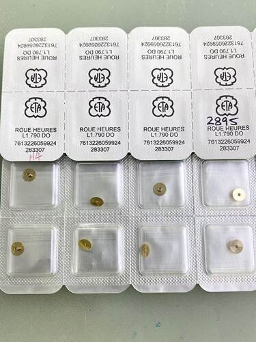 手表配件 全新瑞士ETA2895 机芯 时轮 2895-255H4 H6时轮 单个价