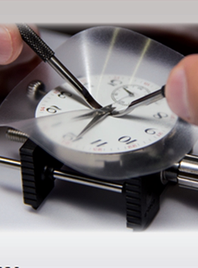 修表工具HOROTEC机芯起针装针保护膜瑞士进口后盖开盖防刮塑料垫