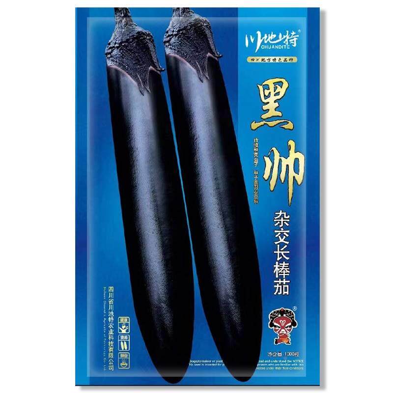 杂川nms地特黑帅交长产棒茄子种子早中熟高抗病强耐贮运大春秋播