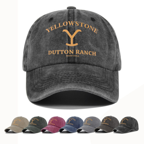 Baseball Cap Snapback Hat YELLOWSTONE Sun hat Spring Autumn