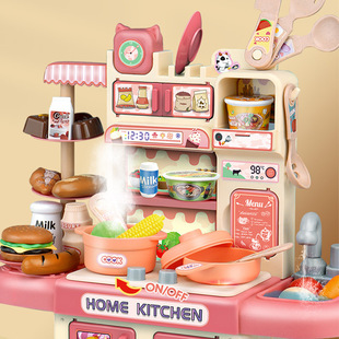 cheap playing kitchen set toys girls boys gift kids cooking