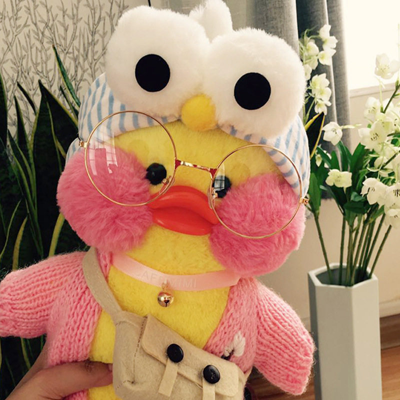 lalafanfan cafe duck 30cm cute plush toy stuffed soft kawaii