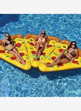 Pizza Slice Inflatable Float Beach Swimming Pool Air Tubes