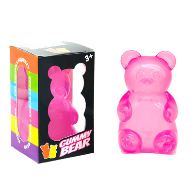 Gummy Bear NeeDoh Sensory Fidget Toy with Jelly-Like Filling