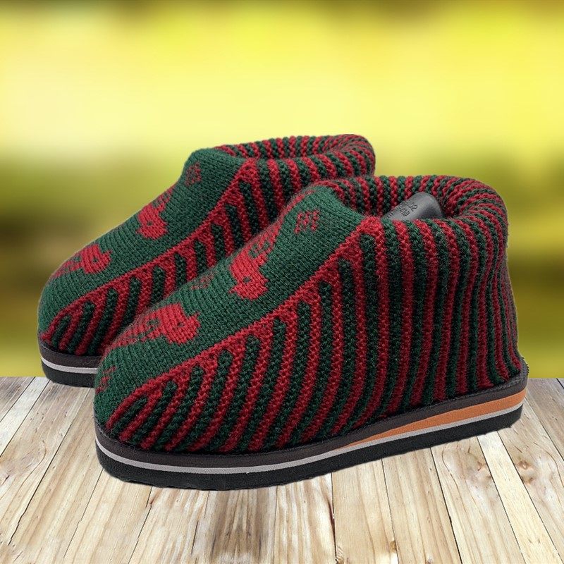 冬天纯手工编织家居毛线鞋保暖加厚棉鞋防滑耐磨拖鞋婚鞋老人女男,居家布艺,居家棉拖/棉鞋,淘宝优惠券,粉丝福利购,淘宝优惠卷