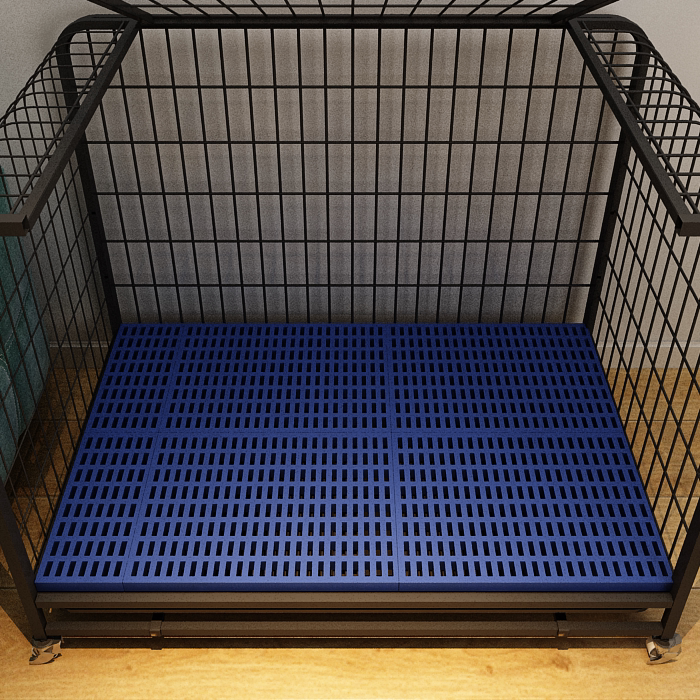 厂狗笼子专用塑料垫板狗笼子脚垫板宠物网格垫散热板大中小型犬新