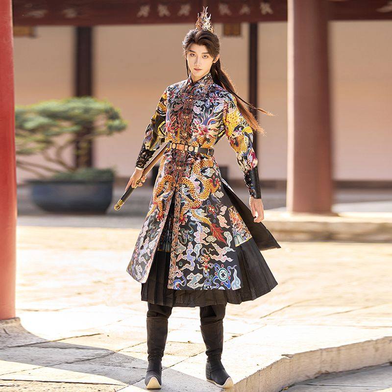 慕夏【明千户】汉服男女罩甲飞鱼服明制曳撒贴里百搭外套仿妆花,模玩/动漫/周边/娃圈三坑/桌游,古风/国风套装,淘宝优惠券,粉丝福利购,淘宝优惠卷