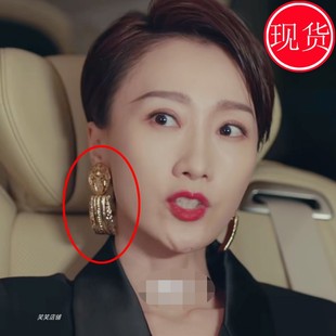 东八区的先生们许多王晓晨刘胜男肖涵同款耳环耳饰时尚2022新款